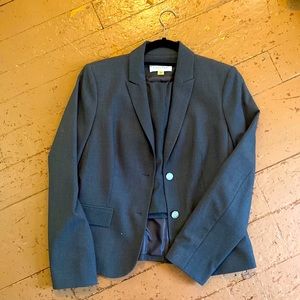 Calvin Klein 2-piece Gray Skirt Suit sz. 8